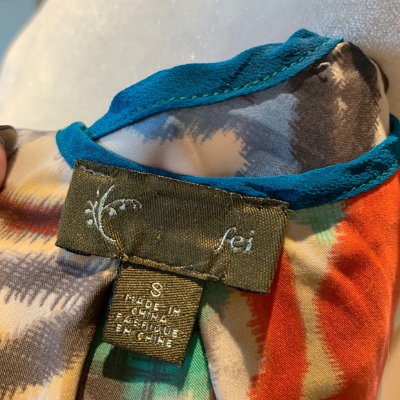Fei - Anthropologie- colorful top - Picture 6 of 6